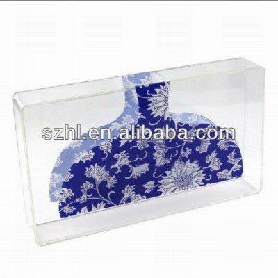 clear acrylic square flower vases